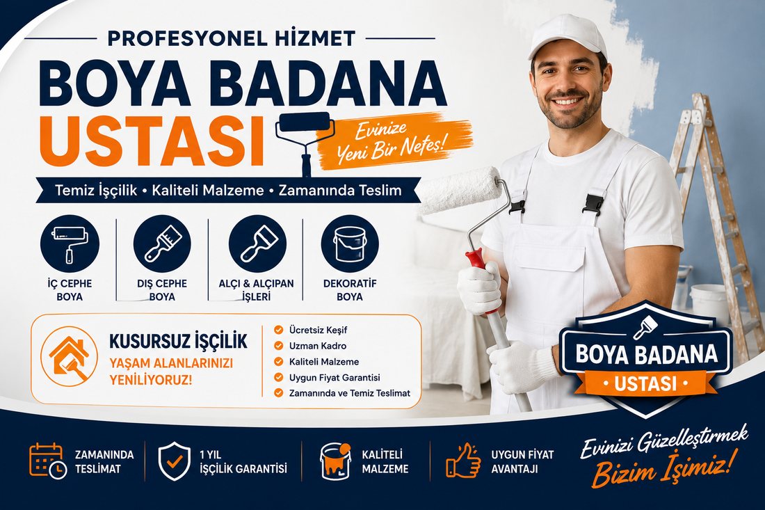Ulukent boya badana ustası – profesyonel boyacı