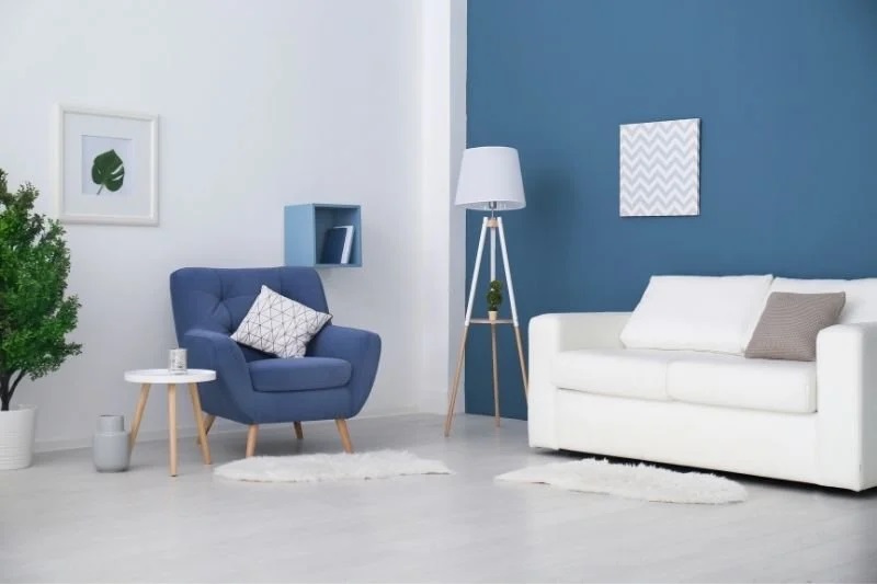 Ulukent salon iç cephe boyama örneği